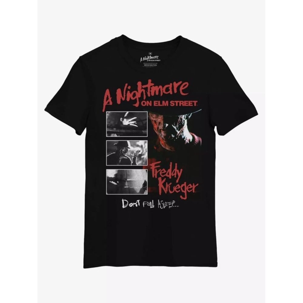 A Nightmare On Elm Street Don't Fall Asleep Freddy Krueger T-shirt Men's Size XL